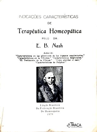 Indicações Características de Terapêutica Homeopática