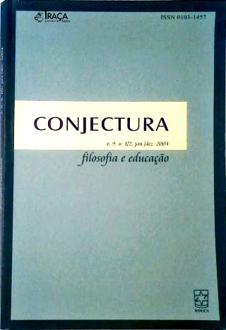 Conjectura - Filosofia e Educação