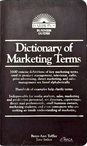 Dictionary Of Marketing Terms