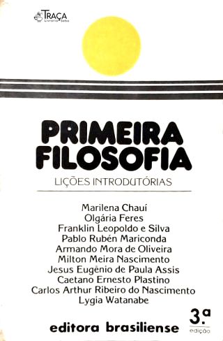 Primeira Filosofia