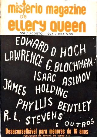 Mistério Magazine de Ellery Queen Nº 301