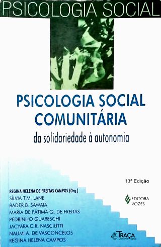 Psicologia Social Comunitária