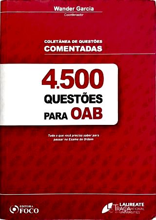 4.500 Questões para Oab