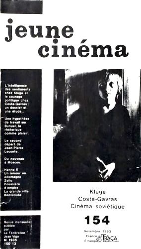 Revue Jeune Cinéma