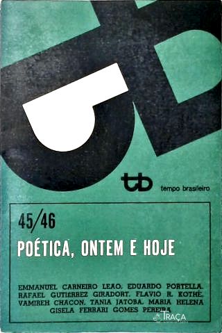 Poética: Ontem e Hoje
