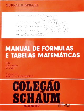 Manual de Fórmulas e Tabelas Matemáticas