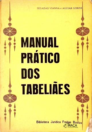 Manual Prático dos Tabeliães