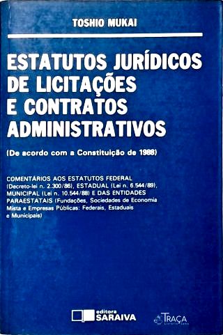 Estatutos Jurídicos de Licitações e Contratos Administrativos