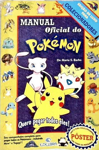 Manual Oficial do Pokémon (não Inclui Pôster)