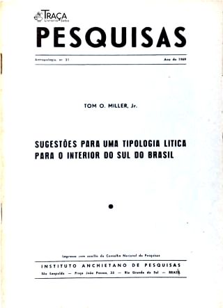 Pesquisas de Antropologia Nº 21