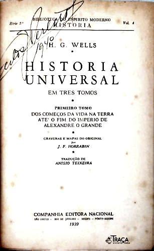 História Universal - em 3 Tomos