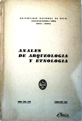 Anales de Arqueologia Y Etnologia - Tomo Xxiv - Xxv
