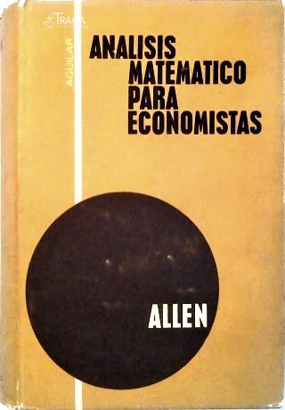 Analisis Matematico para Economistas