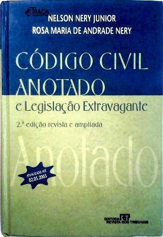 Código Civil Anotado e Legislação Extravagante