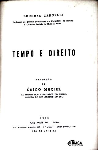 Tempo e Direito