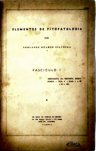 Elementos de Fitopatologia