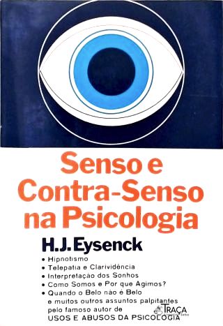 Senso e Contra-senso Na Psicologia
