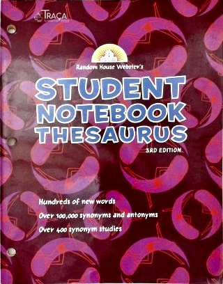Random Houses Student Notebook Thesaurus