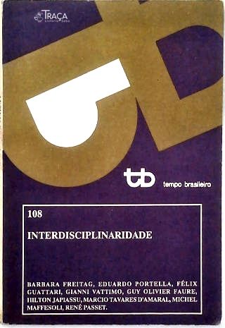 Revista Tempo Brasileiro Nº 108 - Interdisciplinaridade