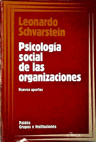 Psicologia Social de Las Organizaciones