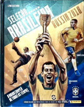 Álbum de Figurinhas Seleção Brasileira Rússia 2018 (álbum Incompleto)
