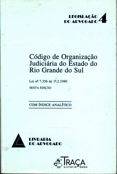 Código de Organização Judiciária do Estado do Rio Grande do Sul