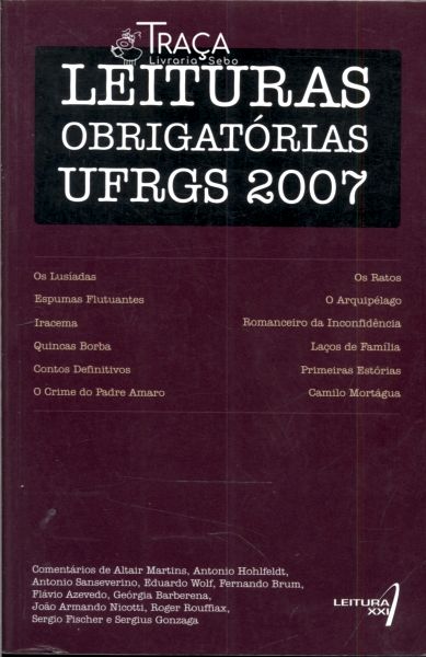 Leituras Obrigatórias Ufrgs 2007