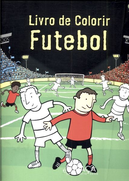 Livro de Colorir Futebol