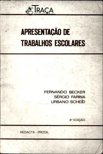 Apresentação de Trabalhos Escolares