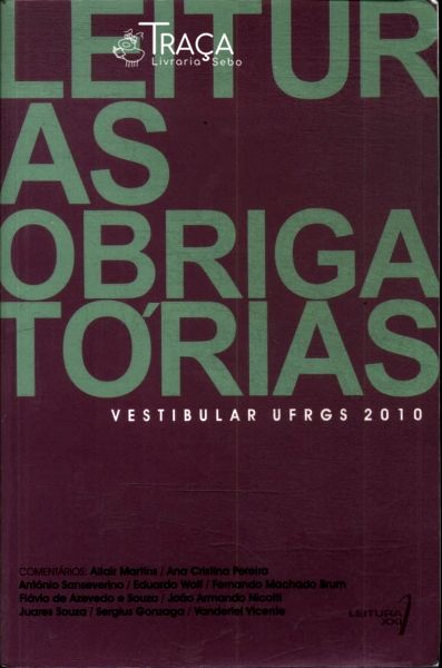 Leituras Obrigatórias Vestibular Ufrgs 2010