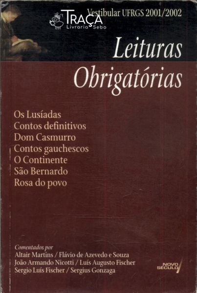 Leituras Obrigatórias Vestibular Ufrgs 2001/2002