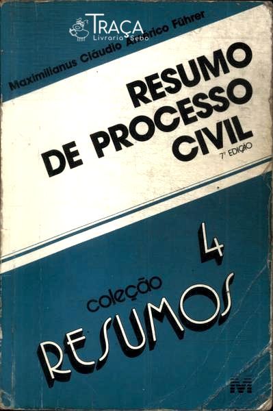 Resumo de Processo Civil