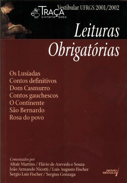 Leituras Obrigatórias Vestibulr Ufrgs 2001/2002
