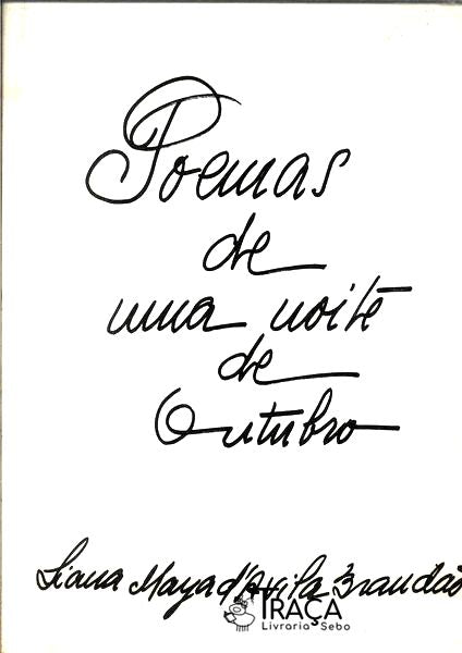 Poemas De Uma Noite De Outubro