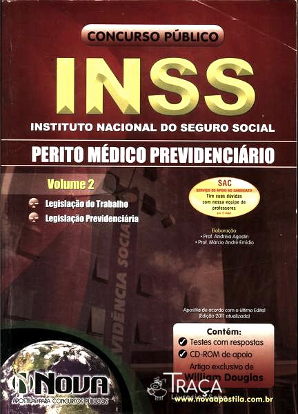 Inss - Instituto Nacional do Seguro Social (não Inclui Cd-rom)