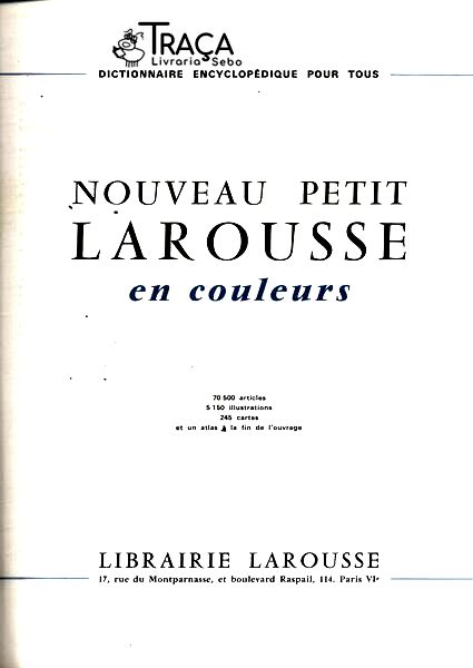 Nouveau Petit Larousse En Couleurs