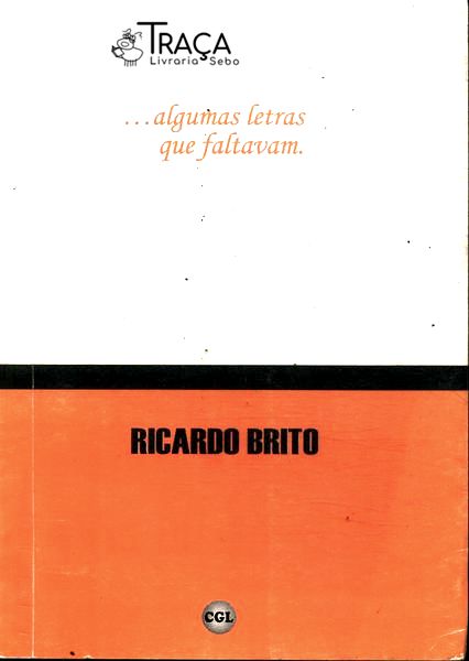 ...algumas Letras Que Faltavam