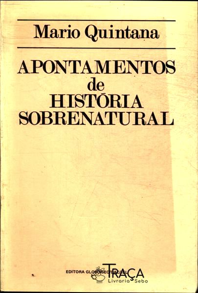 Apontamentos De História Sobrenatural