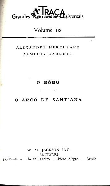 O Bobo - o Arco de Santana