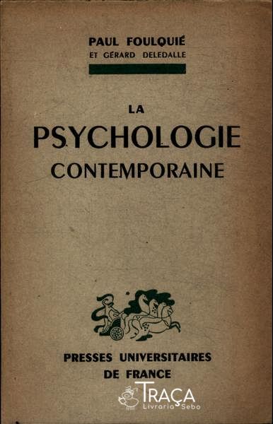 La Psychologie Contemporaine