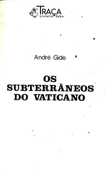 Os Subterrâneos do Vaticano