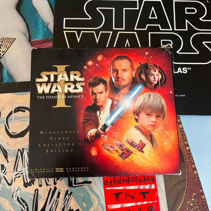 Box Star Wars Episode I - The Phantom Menace VHS Video Collectors Edition