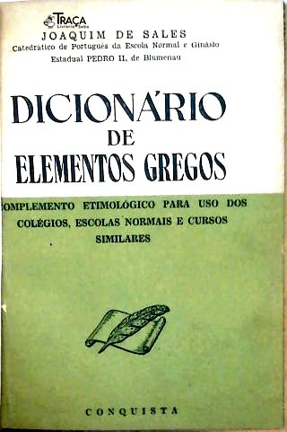 Dicionario De Elementos Gregos