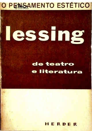 Pensamento Estético - Lessing