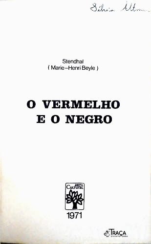 O Vermelho E O Negro