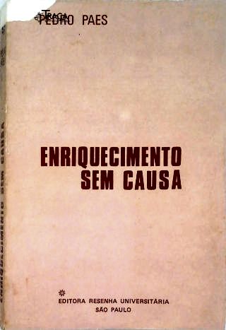 Enriquecimento Sem Causa
