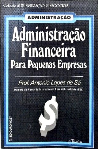 Administração Financeira Para Pequenas Empresas