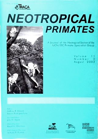 Neotropical Primates: Journal of the Neotropical Section of the ICUN/SSC - Vol. 11 N. 2
