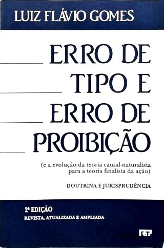 Erro de Tipo e Erro de Proibição