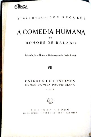 A Comédia Humana - Vol. 7